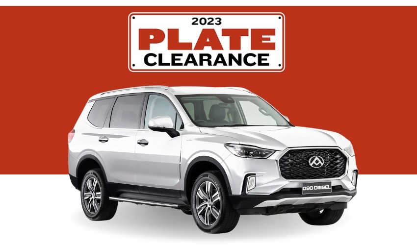 LDV Special D90 DIESEL EXECUTIVE 4WD Auto - PLATE CLEARANCE