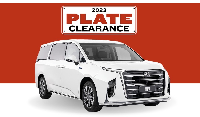 LDV Special MIFA Executive - PLATE CLEARANCE