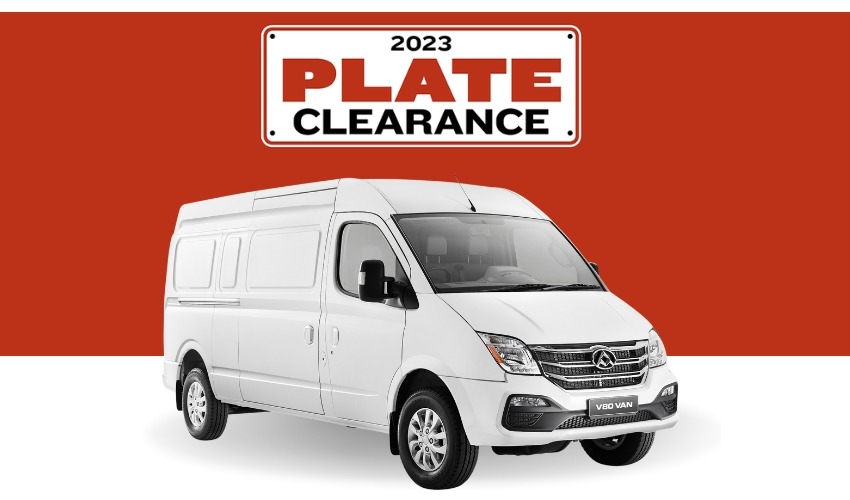 LDV Special V80 LWB Mid Auto - PLATE CLEARANCE